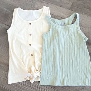 Girls size large tank tops